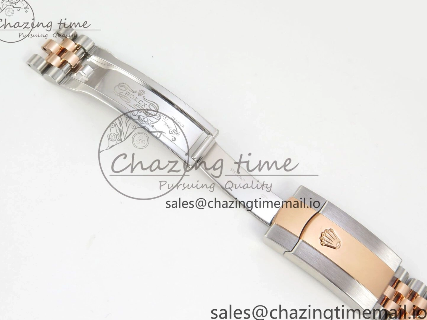 (Weighted) ARF Jubilee RG Best SH3235 SS 126331 Edition 1:1 Dial 41 RG Diaomonds DateJust on Bracelet 0522